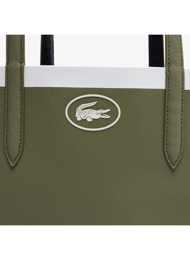 لاكوست حقيبة لاكوست آنا ذات الوجهين مع جيب - Image 4