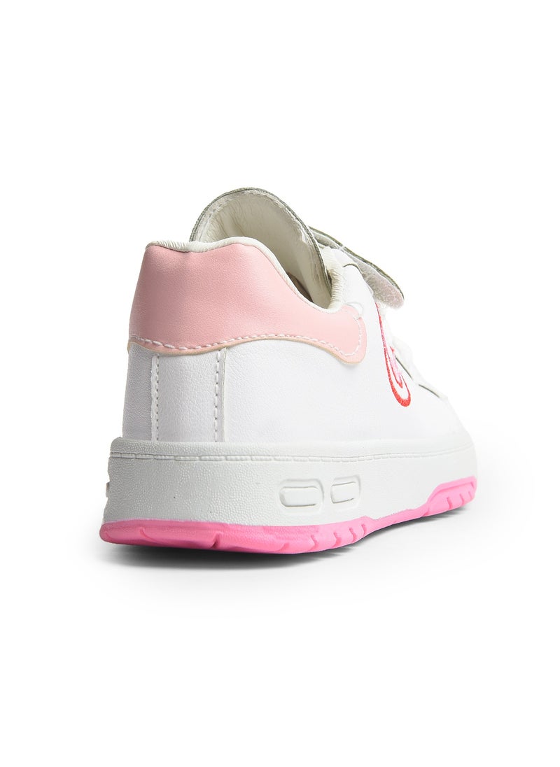 Desert Trendy Unisex Kids Leather Velcro Sneakers –  Emborioed Design  - Image 4