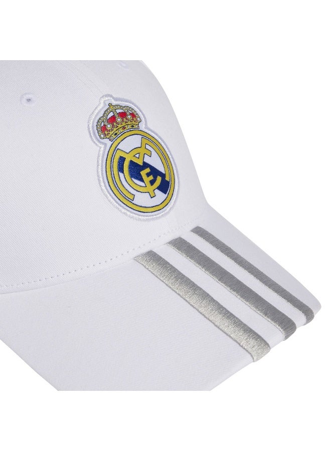 Adidas Real Bb Cap White Football Cap For Unisex Kids - Image 3
