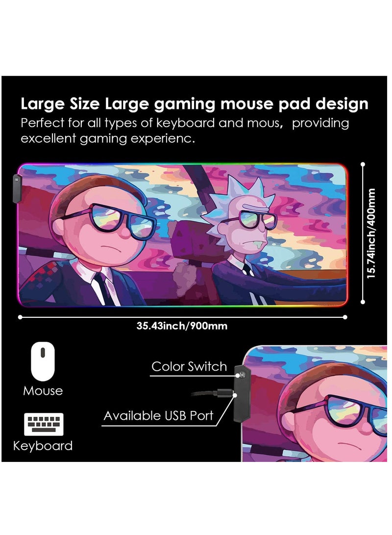 Rick And Morty Gaming Mouse Pad  - Image 3