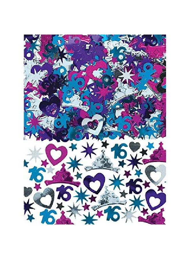 Amscan Confetti | Sweet Sixteen Collection | Birthday - Image 1