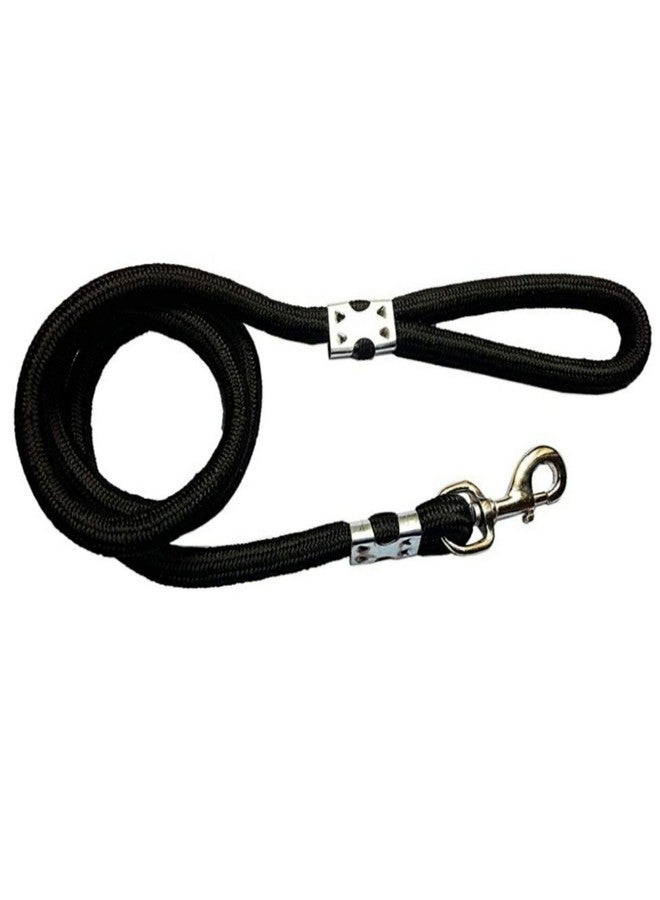 MS Petcare Nylon Padded Adjustable Dog Harness 1.25 Inch Large and Rope Leash 18 MM for Large Dogs (RED, Blue) - Image 3
