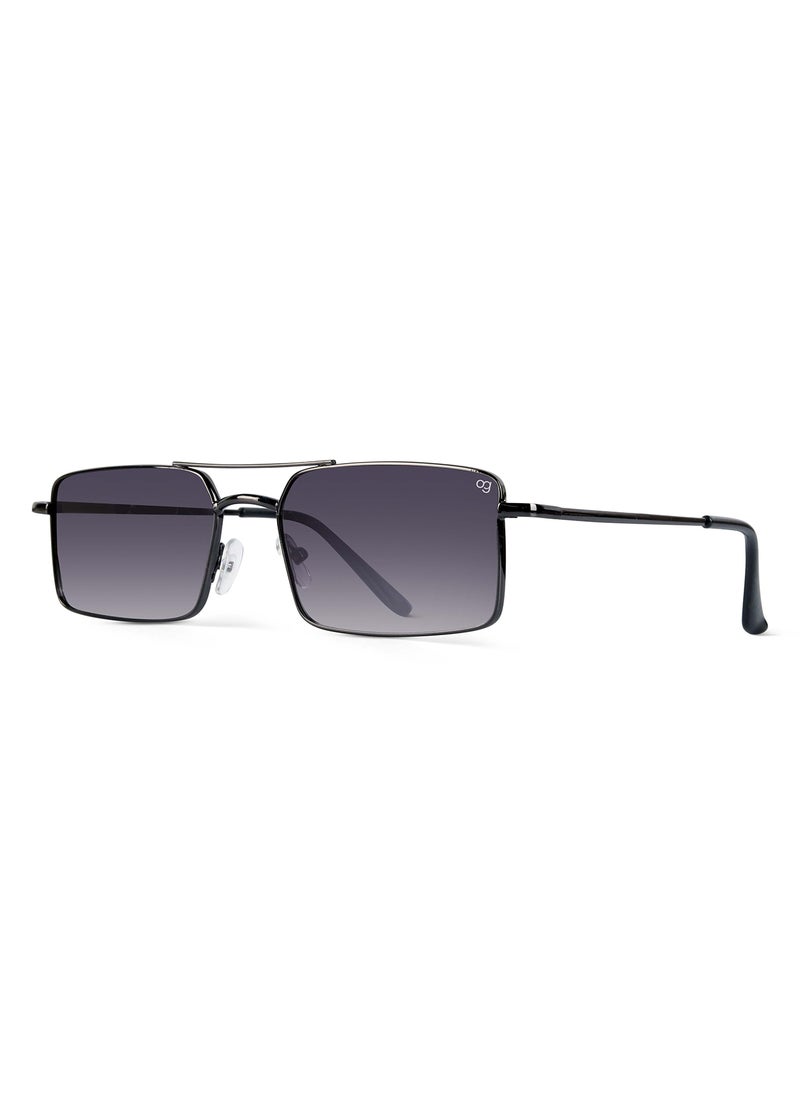 Woggles Uv-Protected Copper Rectangle Sunglasses  - Image 5