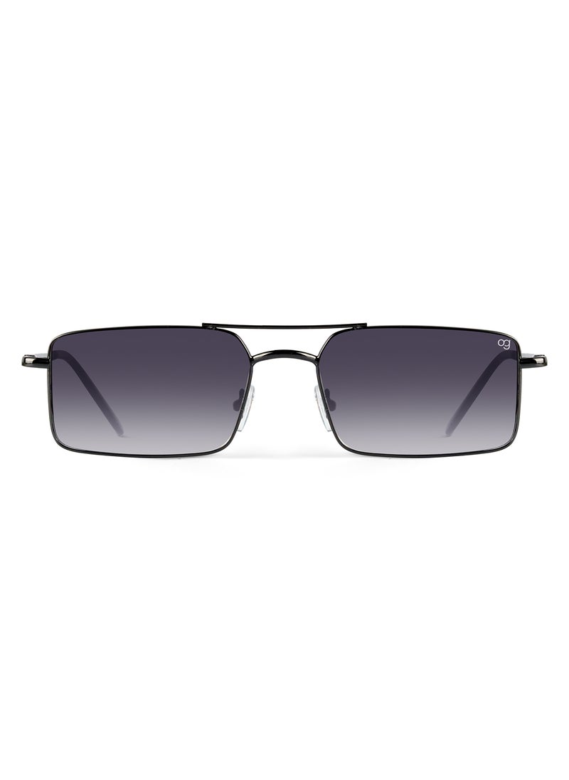 Woggles Uv-Protected Copper Rectangle Sunglasses  - Image 4