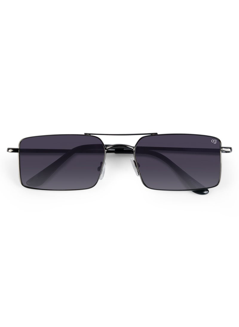 Woggles Uv-Protected Copper Rectangle Sunglasses  - Image 3