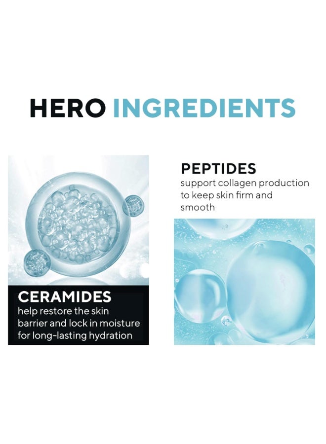 "كوز آي كيو" مرطب كوز-آي كيو سي بي إم ٢٪ سيراميد مع الببتيدات لترطيب مكثف وتقوية البشرة (عبوة من قطعتين × ١٠٠ مل) | كريم إصلاح حاجز البشرة | للبشرة الدهنية والجافة والعادية والحساسة | ٢٠٠ مل - Image 5