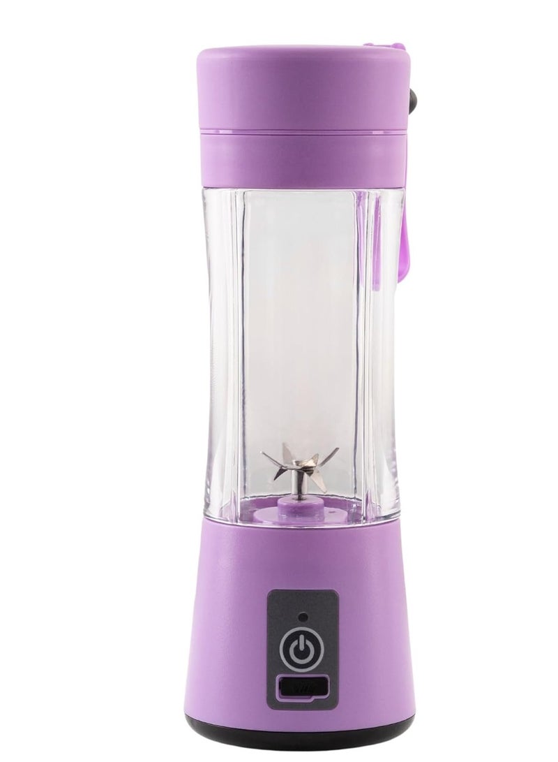 TR6 Blendmate Eco Portable Blender for Smoothies & Shakes , 380ML Rechargeable , Compact (Purple) - Image 2