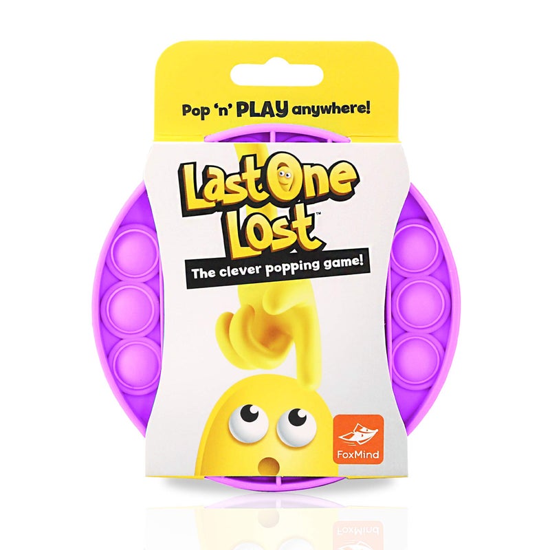 FoxMind Last One Lost Tactile Logic Travel Game for Kids Family and Friends Purple - Image 3