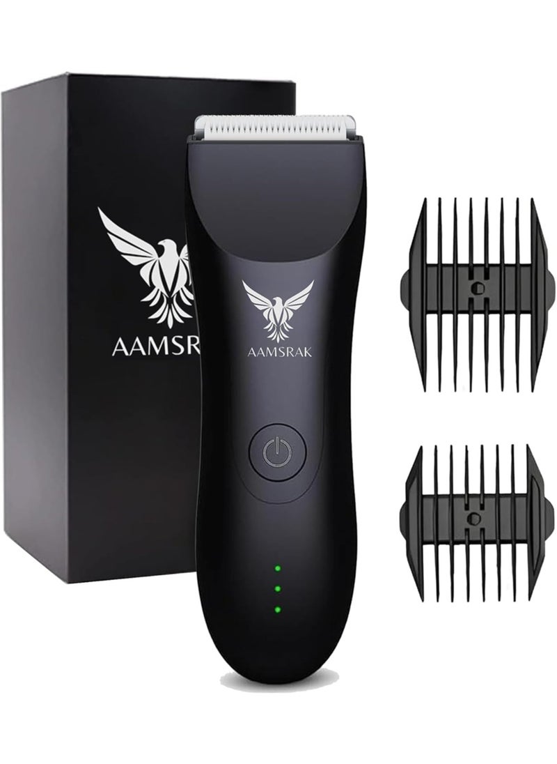 Grooming Hair Trimmer for men | Waterproof, Skin safe | Zero Gapped, Beard Trimmer For Men | Nose, Ear, Body, Balls, Trimmer Cordless, Electric Shaver, Long Battery, Including 2X Guided Combs - pzsku/ZD48BF178E235628702D9Z/45/_/1736162885/913ddefb-2304-4001-a41c-df6d80cc5348