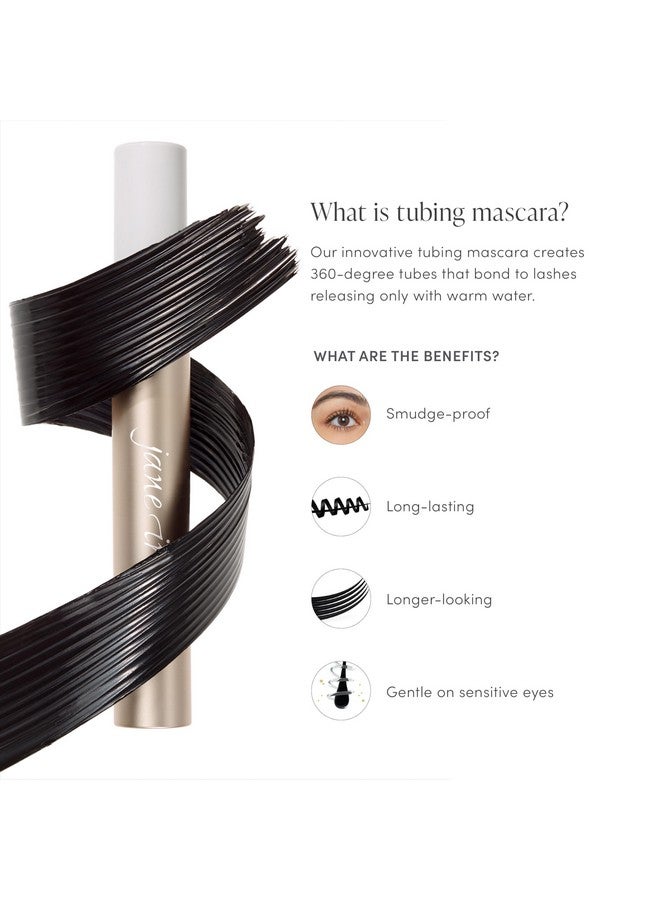 jane iredale Lash Fixation Length & Definition Tubing Mascara, Long-Wear, Smudge-Resistant Formula, Lifts, Curls, & Separates, Vegan, Cruelty-Free - Image 3