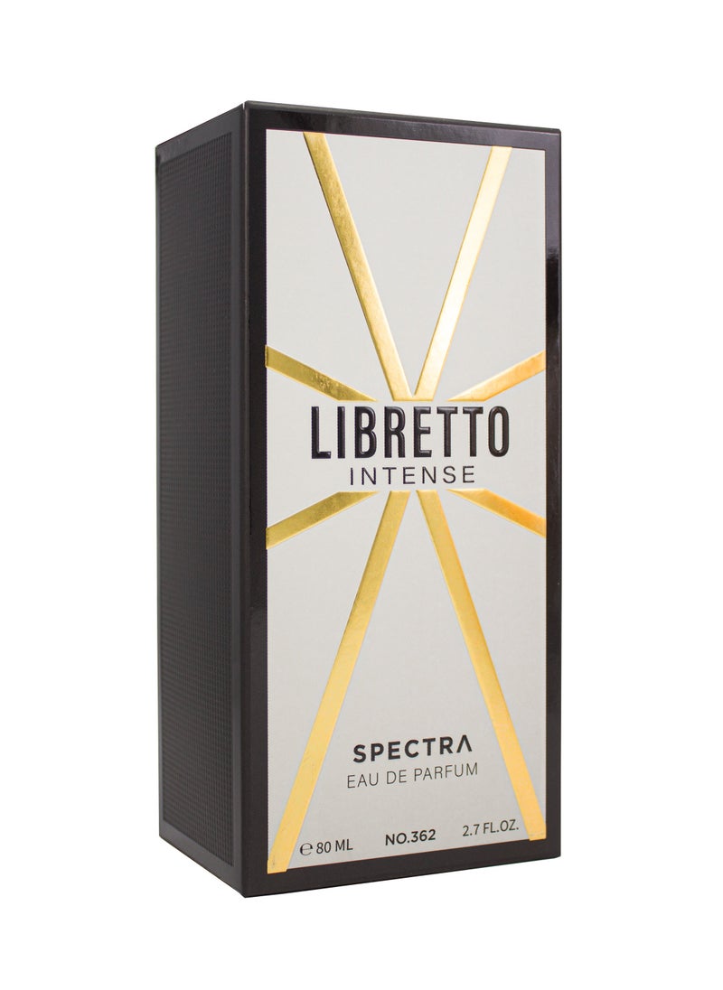 Spectra 362 Libretto Intense EDP Perfume For Women - 80ml  - Image 2