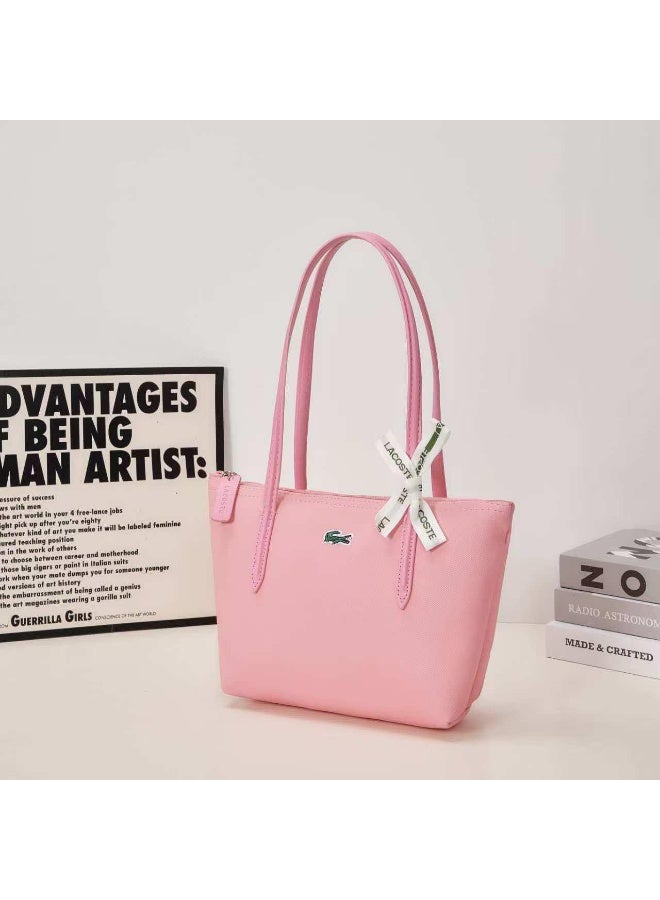 لاكوست حقيبة يد لاكوست للنساء، حقيبة توت - وردي