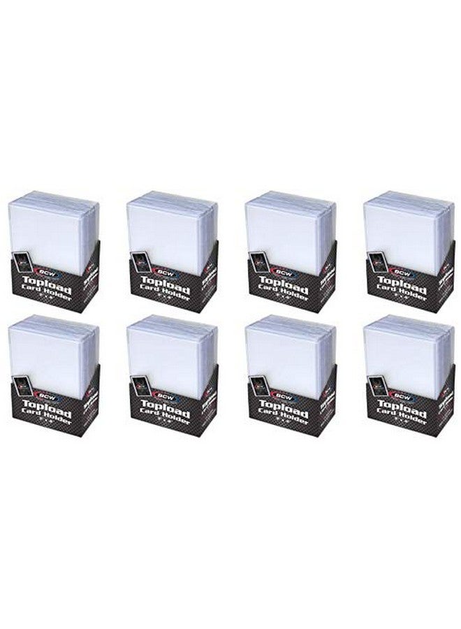 BCW 3" X 4" Topload Card Holder For Standard Trading Cards ; Up To 20 Pts ; 200Count  - Image 1