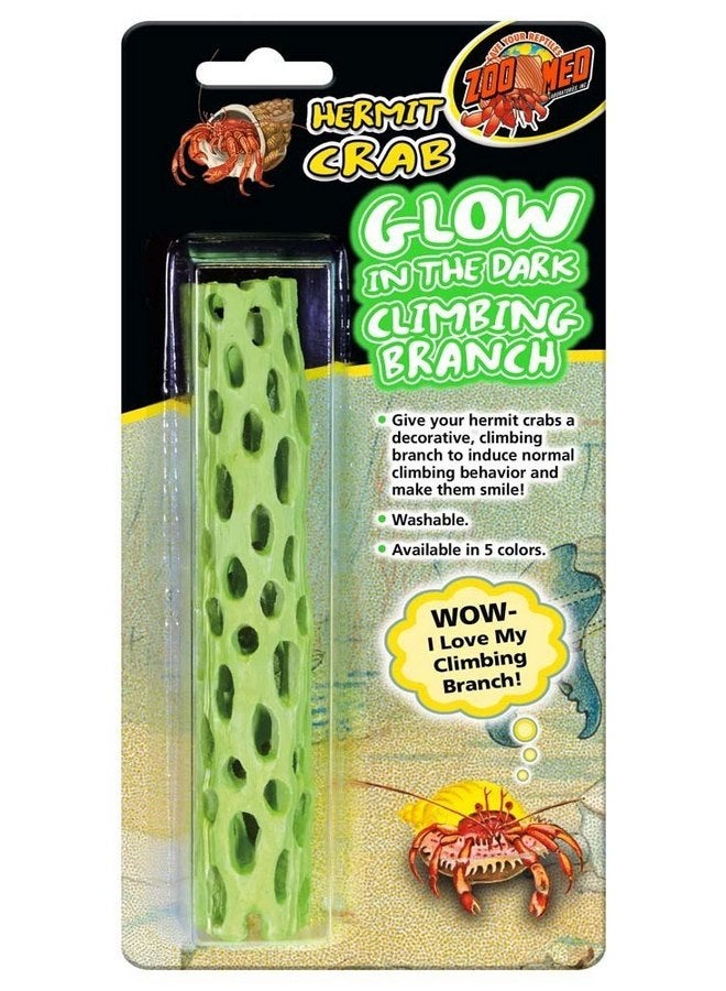 زوو ميد فرع تسلق سرطان البحر الناسك المتوهج في الظلام من Zoo Med - Image 1