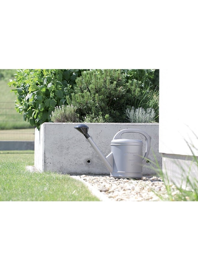 بروسبير بلاست IKCL05-B68M كلاسيكو إبريق سقاية النباتات عالي الجودة فضي 5 لتر - Image 2