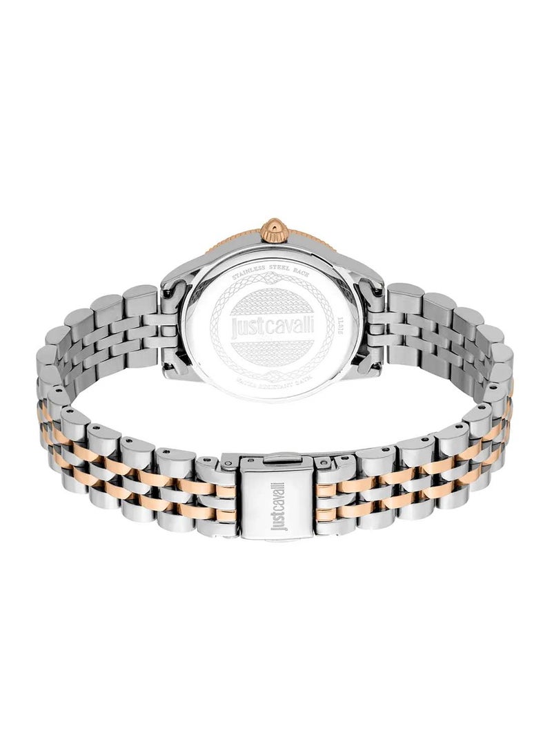 Just Cavalli Women's Round Shape Stainless Steel Wrist Watch JC1L315M0095 - 30 Mm - Image 3
