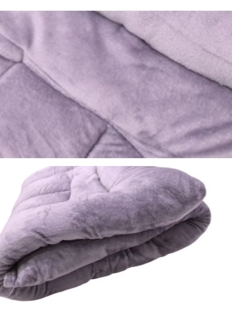 Premium soft velvet floor cushion, versatile for sleeping and entertaining, size 190X90X10 Cm - Image 4