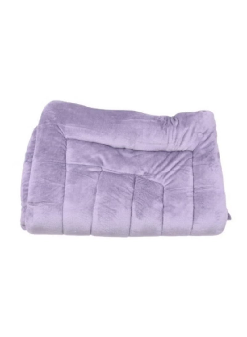 Premium soft velvet floor cushion, versatile for sleeping and entertaining, size 190X90X10 Cm - Image 3