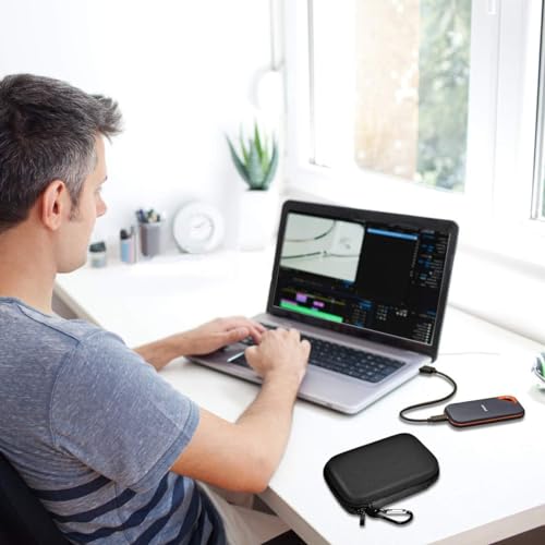 VERTUS® Hard Drive Storage Bag for SanDisk 250GB/ 500GB/ 1TB/ 2TB/ 4TB Portable SSD - SDSSDE61/ SDSSDE60 (Only Case) - Image 5