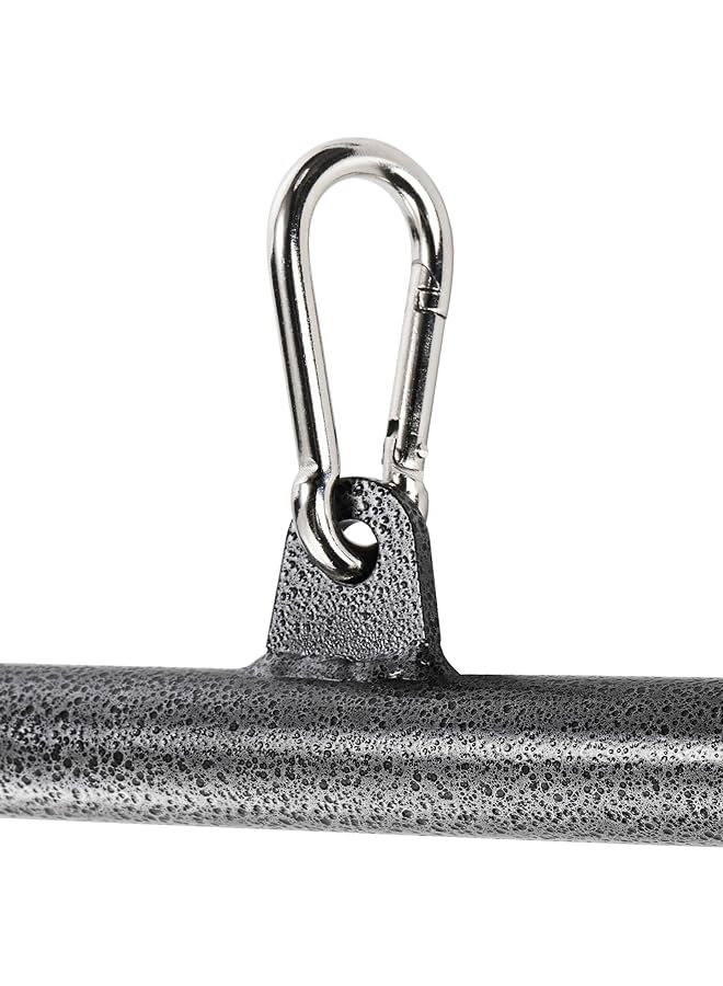 erorex Lat Pull Down Attachments, 39In Lat Pull Down Bar With Non-Slip Handle, Lat Bar Cable Machine Attachment For Gym, Muscle Building, Muscle Building - Image 4