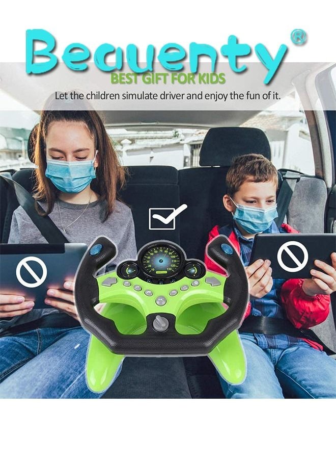 Rotating Steering Wheel Toy With Music