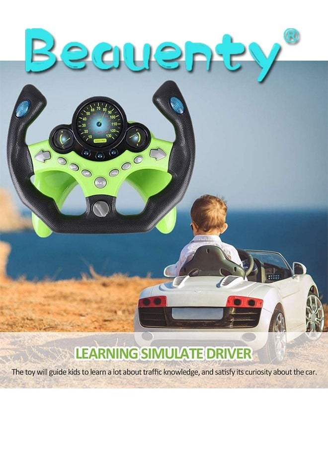 Rotating Steering Wheel Toy With Music