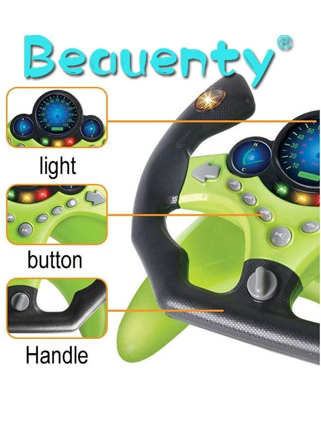 Rotating Steering Wheel Toy With Music