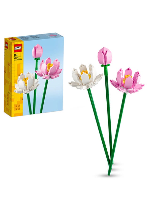 LEGO 40647 Lotus Flowers  Building Set  - Image 1