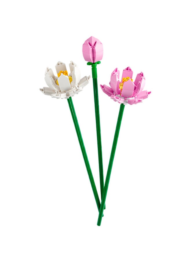 LEGO 40647 Lotus Flowers  Building Set  - Image 3