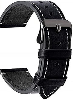 Fullmosa Fullmosa Watch Bands Top Wax Leather Watch Band/Strap 22mm for Men and Women 