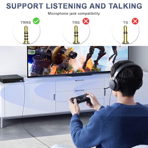 Zeitel® USB Sound Card USB to 3.5mm Jack Audio Adapter USB External Stereo Sound Adapter Converter for Laptop, PC, Compatible with PS5, PS4 Plug & Play - Image 3