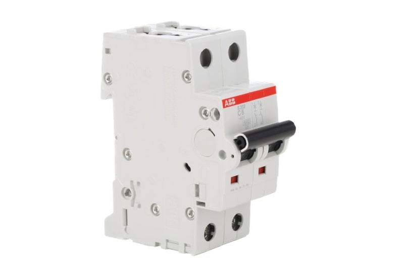 ABB 10K MCB 25A DP MCB Double Pole C Curve Pack of 1 SW202MC25  - Image 2
