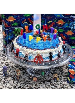 General Mini Superhero Character Superhero Action Set Toy, Avengers Figure Marvel Hero Spider-Man Figure Birthday Gift Cake Decoration for Men and Women (26 pieces)  - Image 4