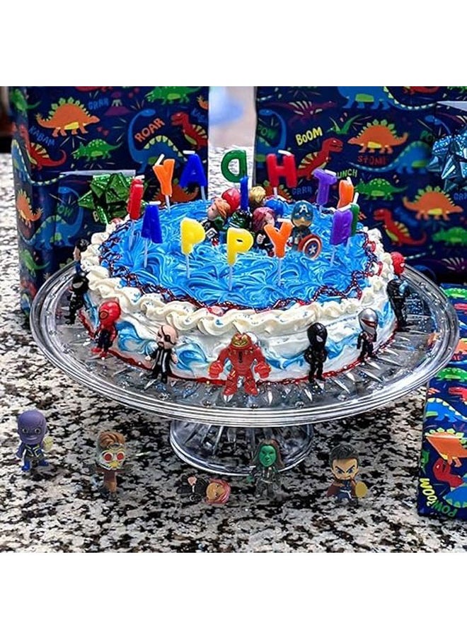 General Mini Superhero Character Superhero Action Set Toy, Avengers Figure Marvel Hero Spider-Man Figure Birthday Gift Cake Decoration for Men and Women (26 pieces)  - Image 4