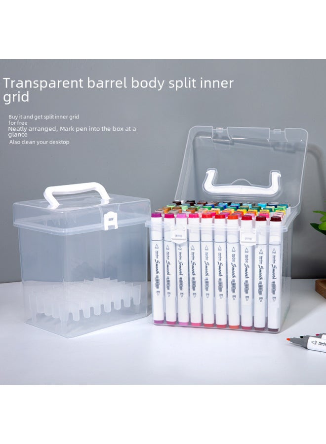 Haoyue Spot Marker Pen Base Marker Pen Storage Box Various Specifications Storage Pen Barrel Hard Base Compartment Box - Image 2