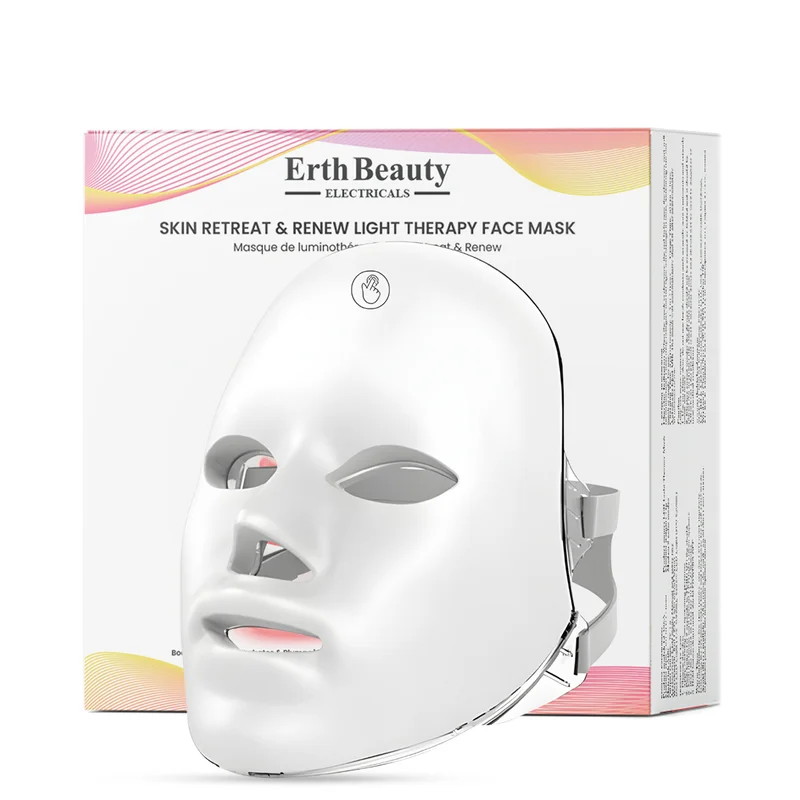 إيرث سكين لندن SKIN RETREAT & RENEW LIGHT THERAPY FACE MASK