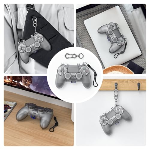 Tiiletzote Protective Travel Case Compatible with PS4 Wireless Controller, Hard Shell 1:1 Fit Carrying Case, Joystick Protection, Dust-Resistant, Anti-scratch, Shock-proof, Black - Image 2