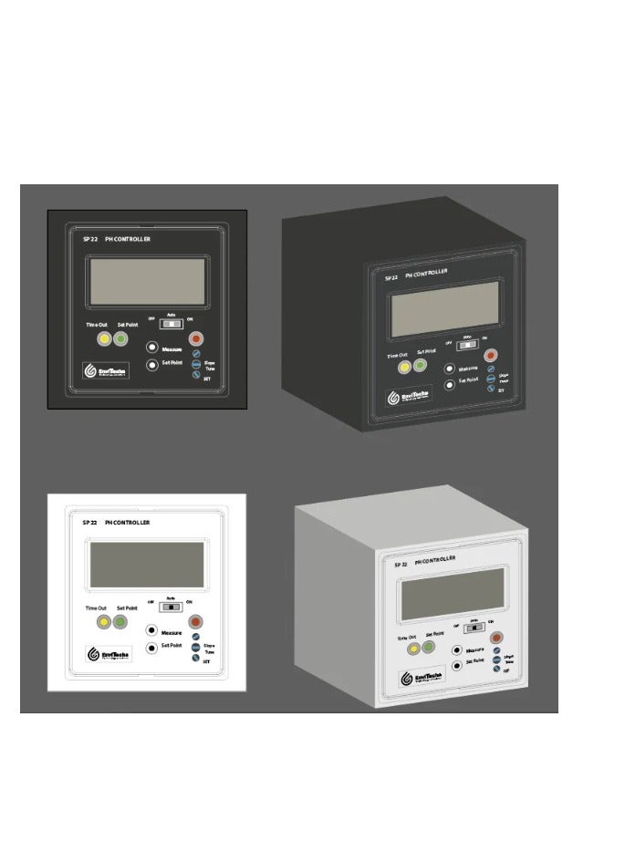 pH Meter and controller (2-set point)