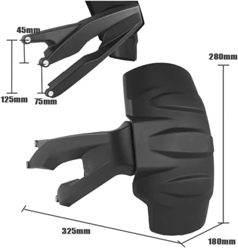 DEMULAX Motorcycle Mudguard for BMW R1250GS/R1200GS - Image 4