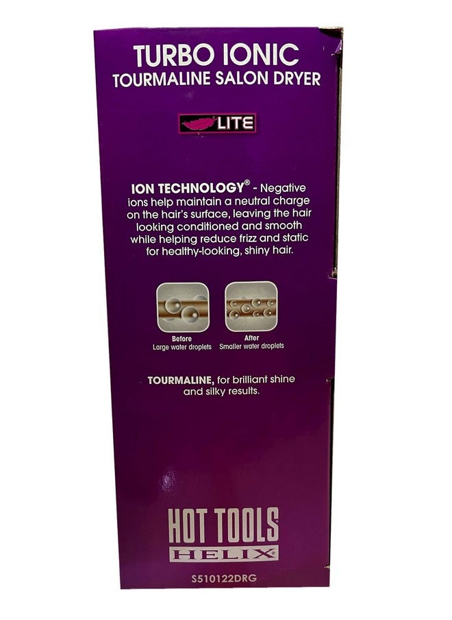 Helix Turbo Ionic Tourmaline Salon Dryer Lite
