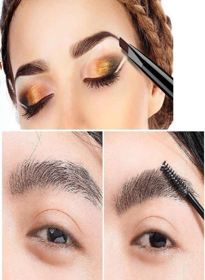 Alku Professional Eyebrow Powder Palette, 3 Shades, Matte Brown, with Applicator - Image 2
