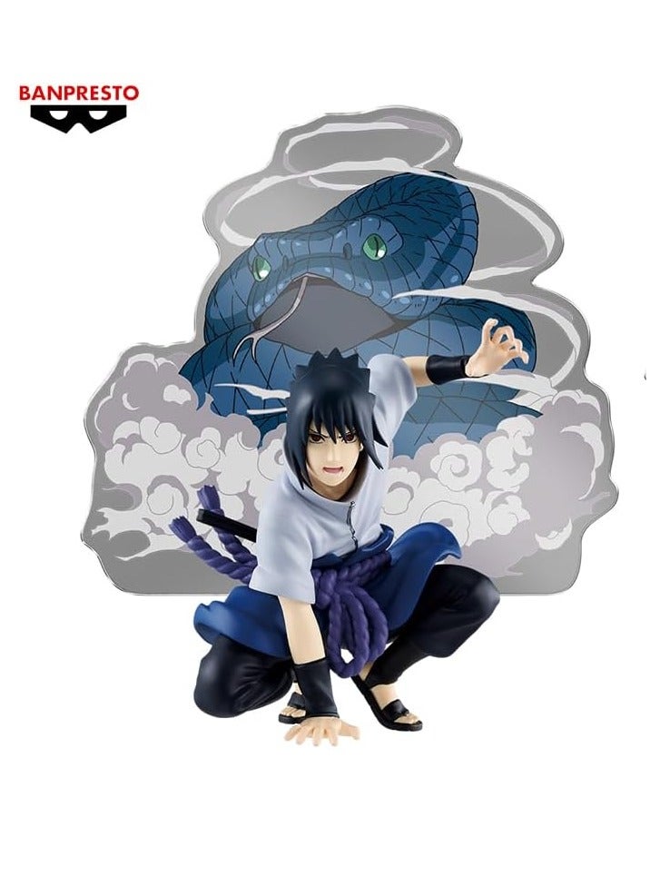 Banpresto Bandai Banpresto - Panel Spectacle Special Anime: Naruto Shippuden - Sasuke Uchiha with Aoda Version  - Image 2