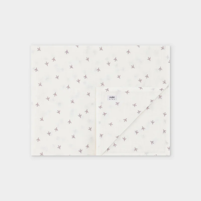 myko kids Organic Muslin Cotton Swaddle