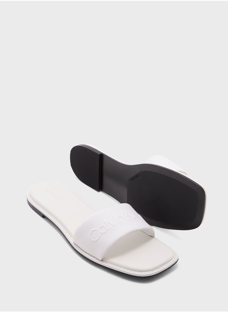 CALVIN KLEIN FLAT SLIDES  - Image 3