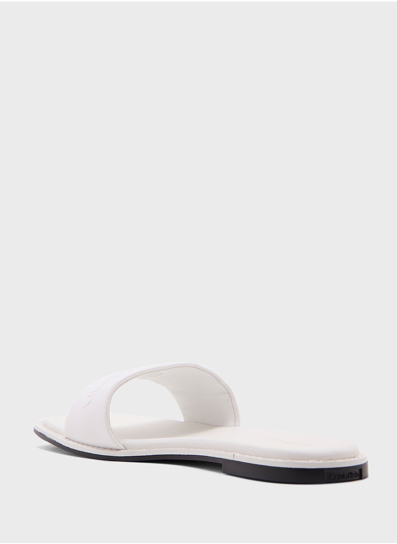 CALVIN KLEIN FLAT SLIDES  - Image 2