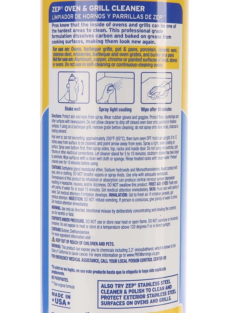 Zep Oven And Grill Cleaner 538 g - Image 3