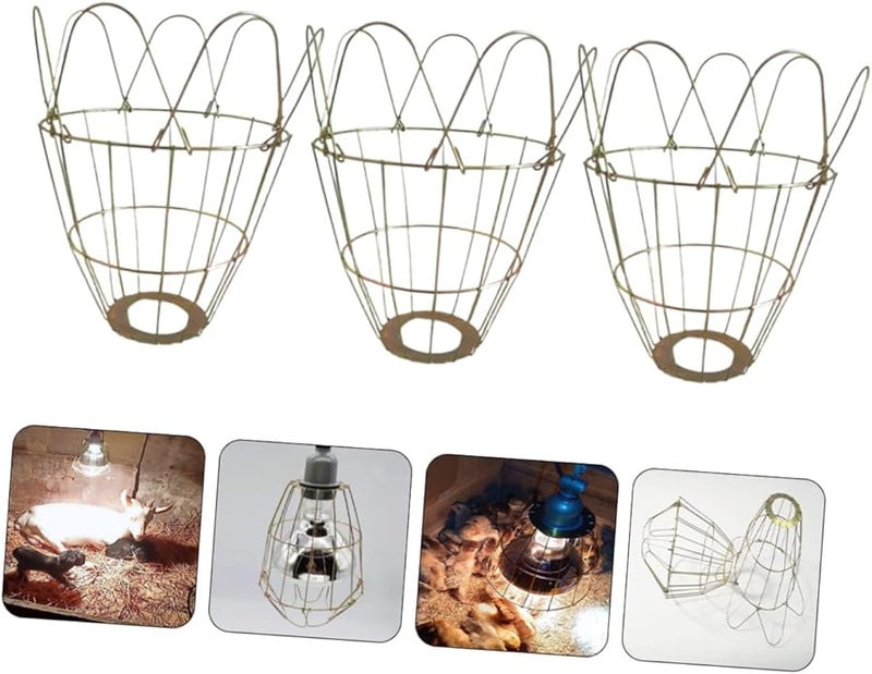 Heat Resistant Bulb Cage Cover for Chicken Reptile Pet Safety Fine Polishing - Image 5