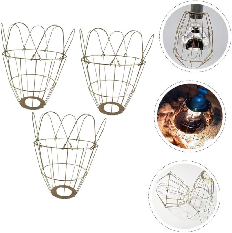 Heat Resistant Bulb Cage Cover for Chicken Reptile Pet Safety Fine Polishing - Image 3