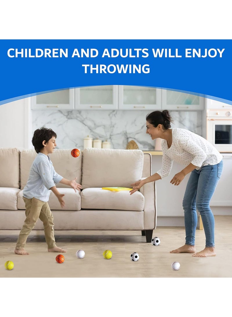 فيتاشيلي كرات قدم للضغط قابلة للضغط بألوان متنوعة - كرات ممتازة مضادة للتوتر لتخفيف التوتر - أدوات للاسترخاء، ألعاب فيدجيت، هدايا الحفلات، جوائز الكرنفال (12 حزمة و4 ألوان) - Image 5