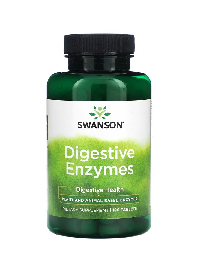 سوانسون إنزيمات هضمية ، 180 قرصًا